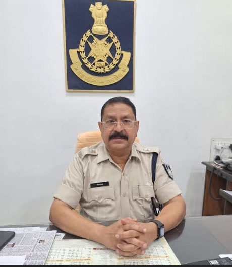 अतिरिक्त पुलिस अधीक्षक सीताराम सत्या ने किया पदभार ग्रहण