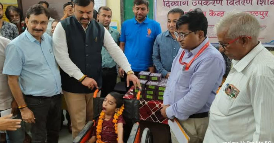 दिव्यांग बच्चों में नहीं है प्रतिभा की कमी – डॉ. अभिलाष पांडे