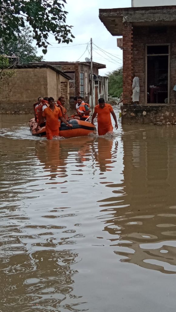 सवाईमाधोपुर जिले में राहत एवं बचाव कार्य जारी, स्थिति नियंत्रण में