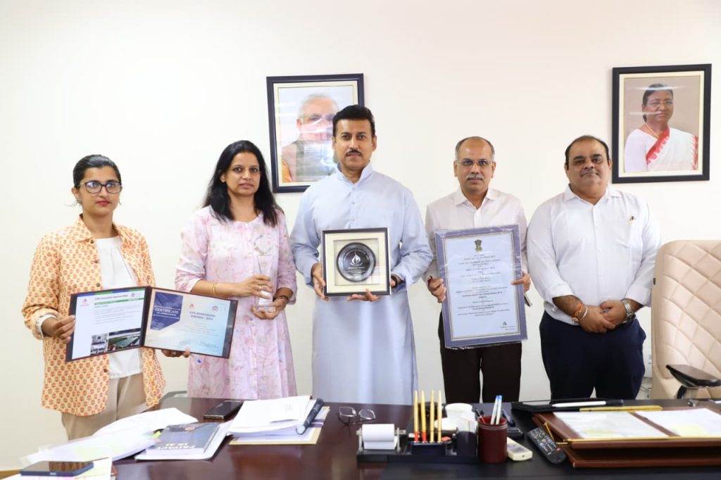 नवीनतम प्रौद्योगिकी से अंतिम व्यक्ति तक पहुँचाएं जनकल्याणकारी योजनाओं का लाभ — आईटी मंत्री कर्नल राज्यवर्धन राठौड़