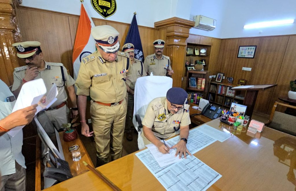 सचिन मित्तल ने संभाला जयपुर पुलिस आयुक्त का पदभार