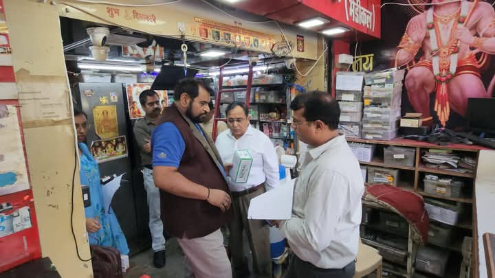 अन्नपूर्णा मेडिकल स्टोर अग्रिम आदेश तक के लिये सील