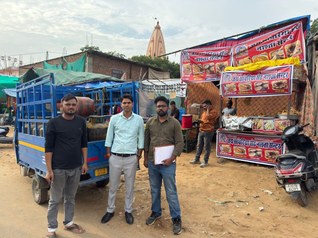 पुष्कर मेले में आपूर्ति विभाग की सख्त कार्रवाई — अवैध घरेलू सिलेंडरों पर कसा शिकंजा