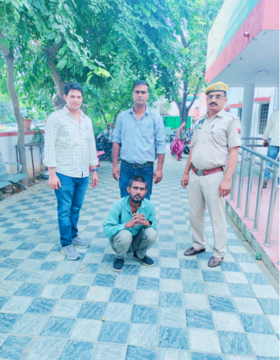 जयपुर पश्चिम पुलिस की बड़ी सफलता — कॉपर चोरी करने वाला आरोपी गिरफ्तार, सरकारी विद्युत सामग्री बरामद