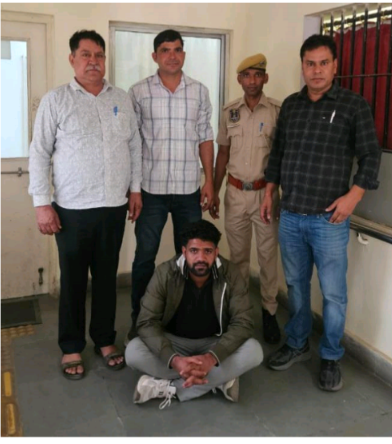 जयपुर पश्चिम पुलिस की बड़ी कार्रवाई — 25 हजार रुपये के ईनामी अपराधी मनोज कुमार गिरफ्तार