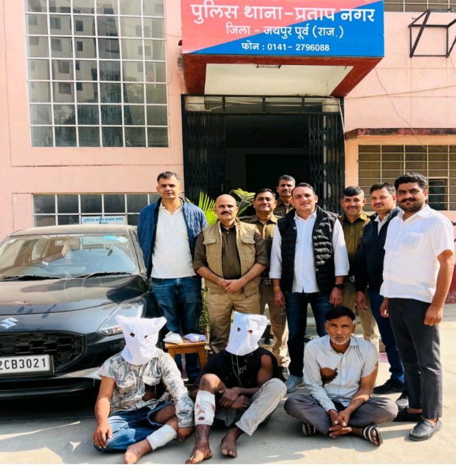 55 नंबर रूट की मिनी बस संचालक का अपहरण, 50 लाख फिरौती मांगने वाले 3 शातिर गिरफ्तार