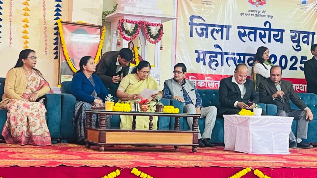 युवा महोत्सव में उमड़ा प्रतिभाओं का सैलाब, ‘विकसित भारत-विकसित राजस्थान’ की दिखी झलक