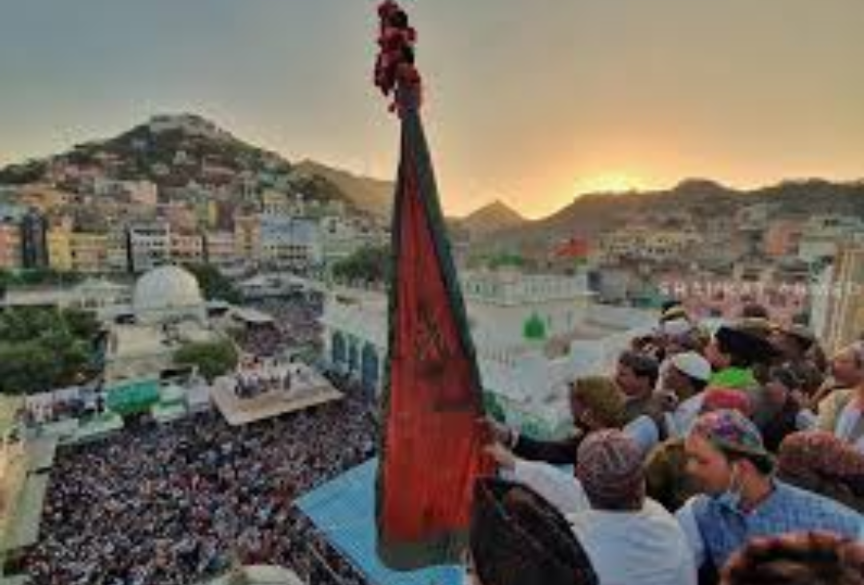झंडे की रस्म अदायगी के साथ गरीब नवाज के 814वें उर्स का आगाज