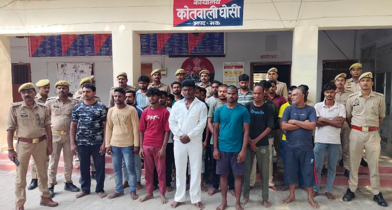 सड़क जाम, बवाल और पथराव मामले में पुलिस की बड़ी कार्रवाई, 23 गिरफ्तार