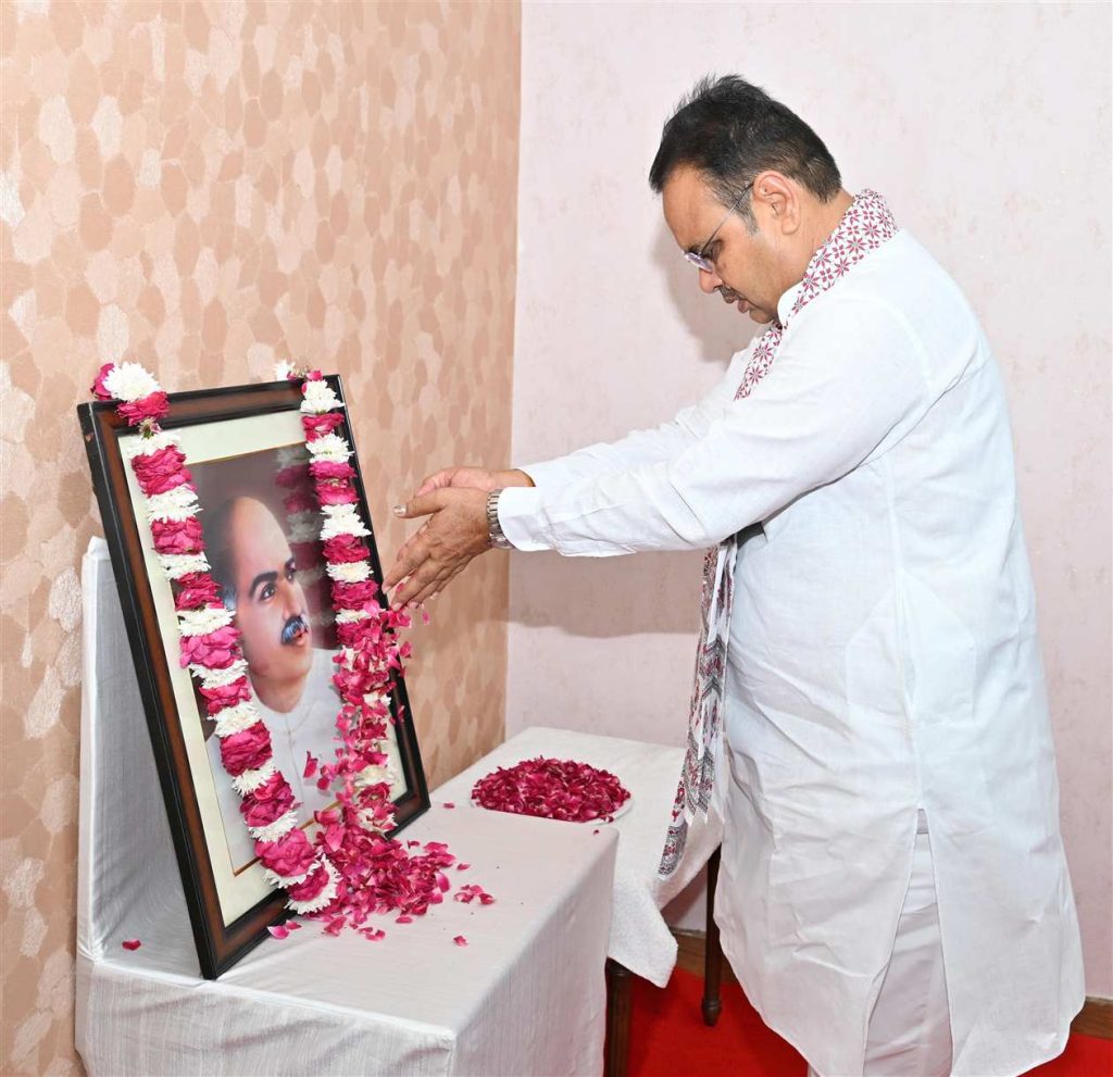 डॉ. श्यामा प्रसाद मुखर्जी की जयंती पर मुख्यमंत्री भजनलाल शर्मा की बड़ी घोषणा; प्रदेश के 4 प्रमुख पार्कों का होगा नामकरण, स्थापित होंगे भव्य स्मारक