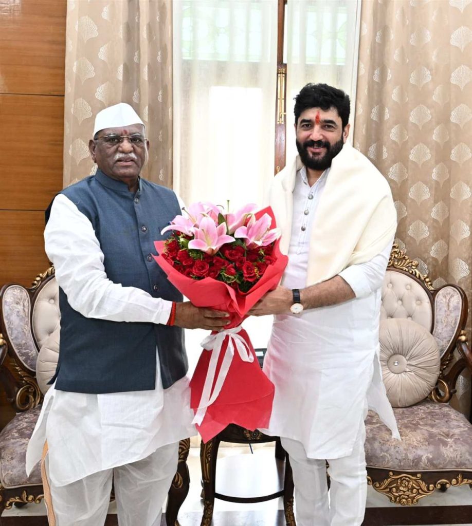 जयपुर में राज्यपाल हरिभाऊ बागडे से मिले केंद्रीय सहकारिता राज्य मंत्री मुरलीधर मोहोल, ‘सहकारिता से समृद्धि’ पर हुई चर्चा
