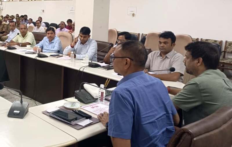 15 अगस्त स्वतंत्रता दिवस समारोह की तैयारियों को लेकर समीक्षा बैठक सम्पन्न