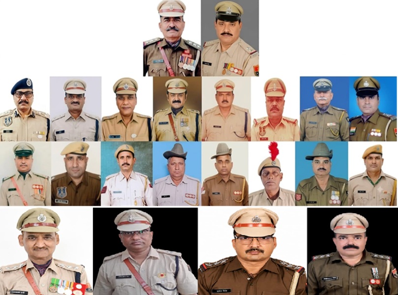 बीकानेर में आयोजित राज्य स्तरीय स्वतंत्रता दिवस समारोह में 22 पुलिस व कारागार कार्मिकों को मिलेंगे विशेष पदक